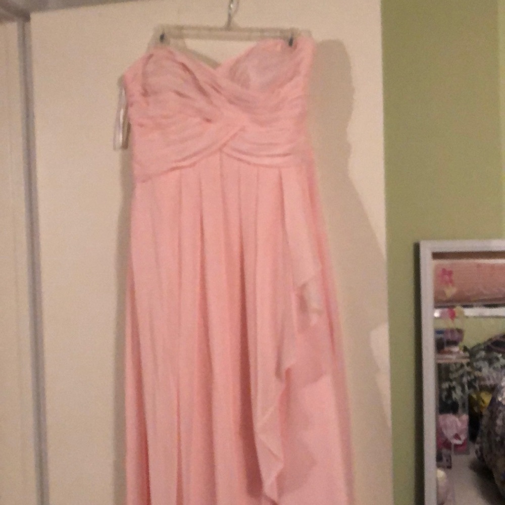 Bridesmaid dress. David’s bridal